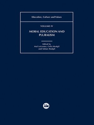 cover image of Moral Education and Pluralism
